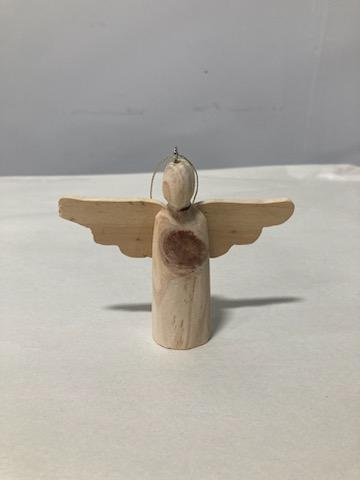 Wooden Angel Ornament