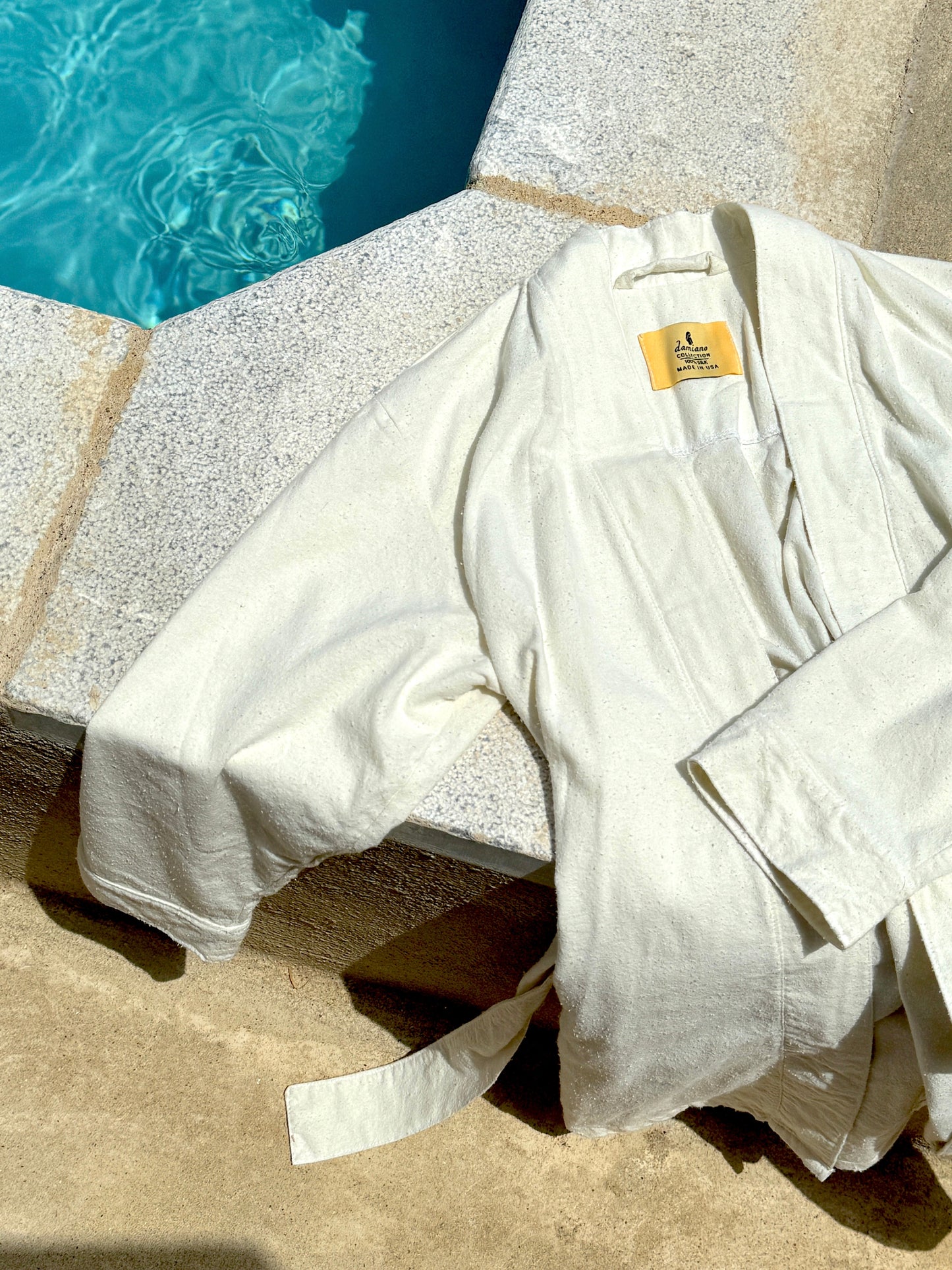 Raw Silk Robe