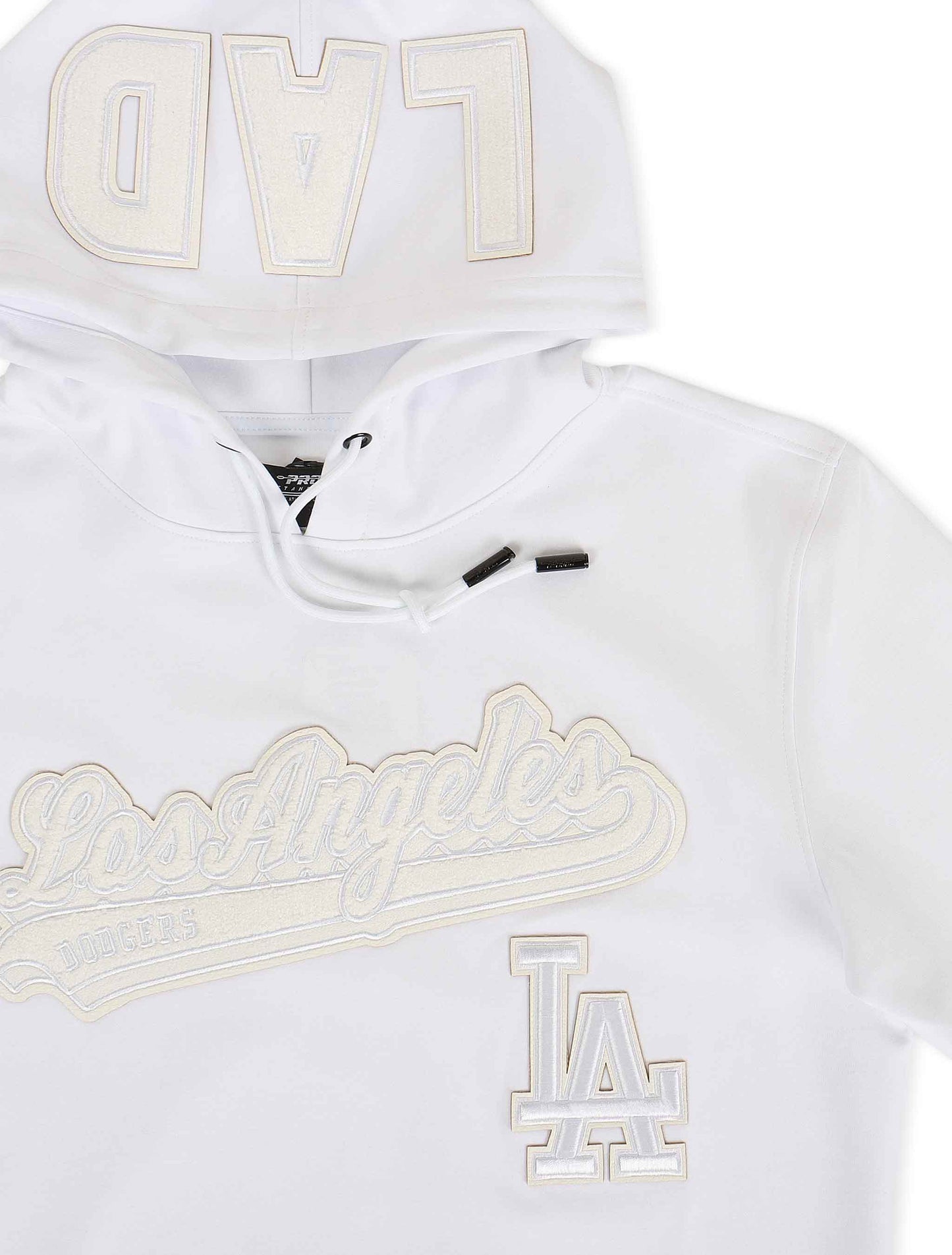 Pro Standard LA Dodgers White Out Hoodie - White