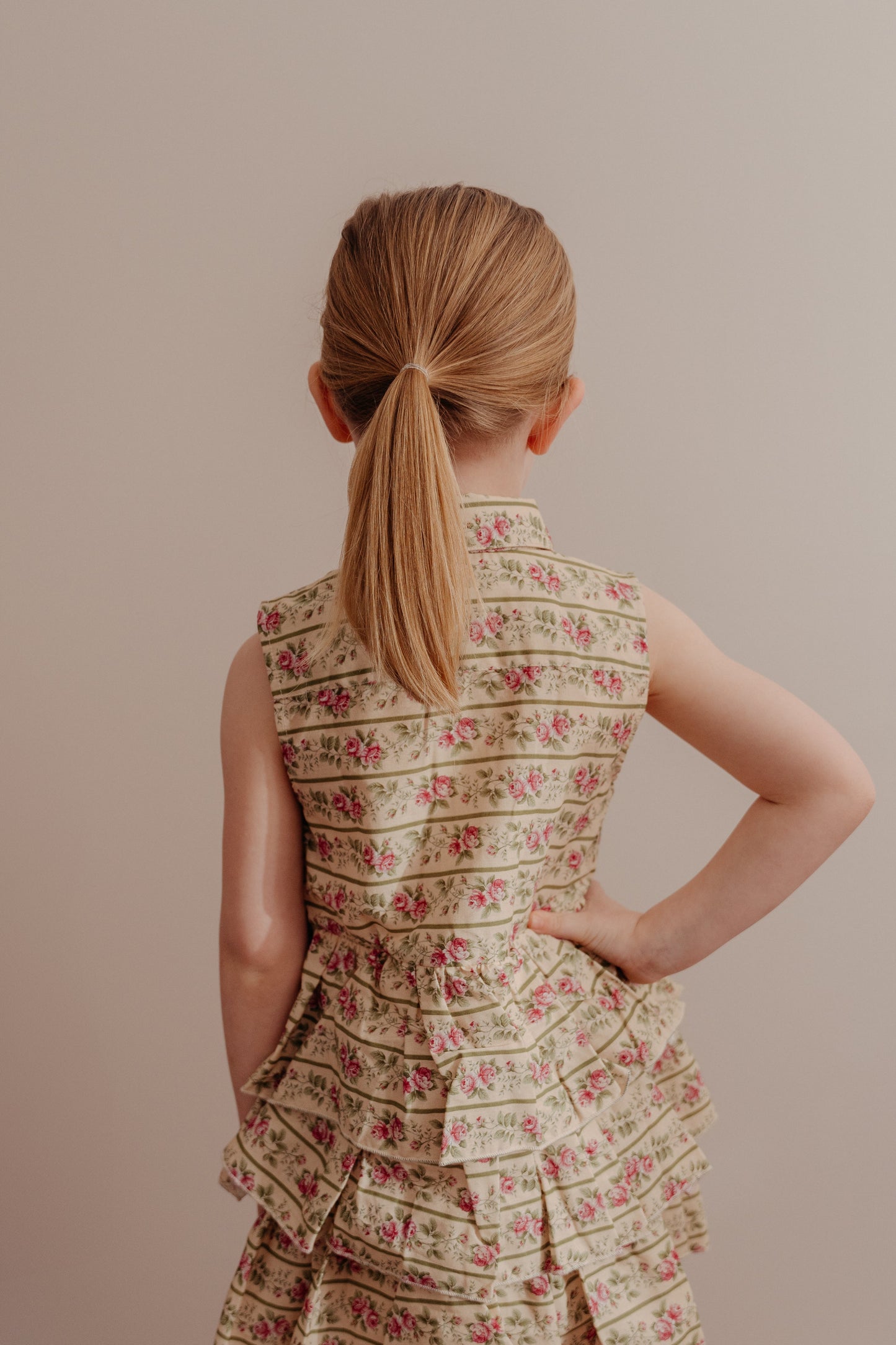 Antoinette Dress- English Rose Garden