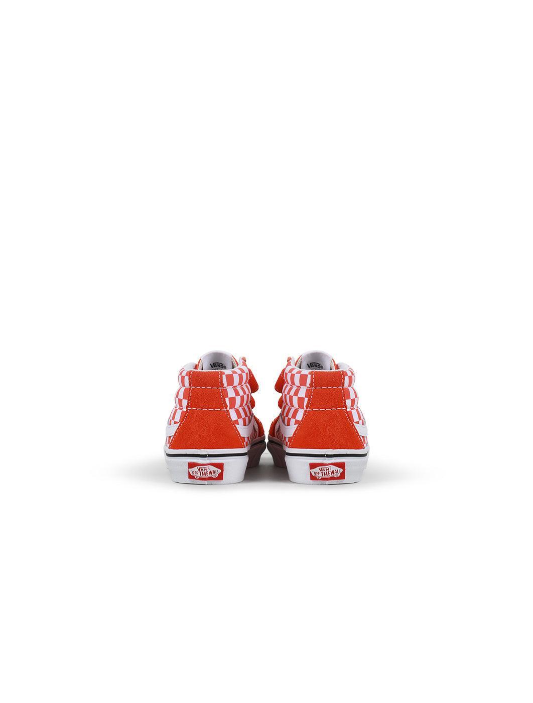 Vans (PS) Sk8-Mid Reissue V - Checkerboard Orange