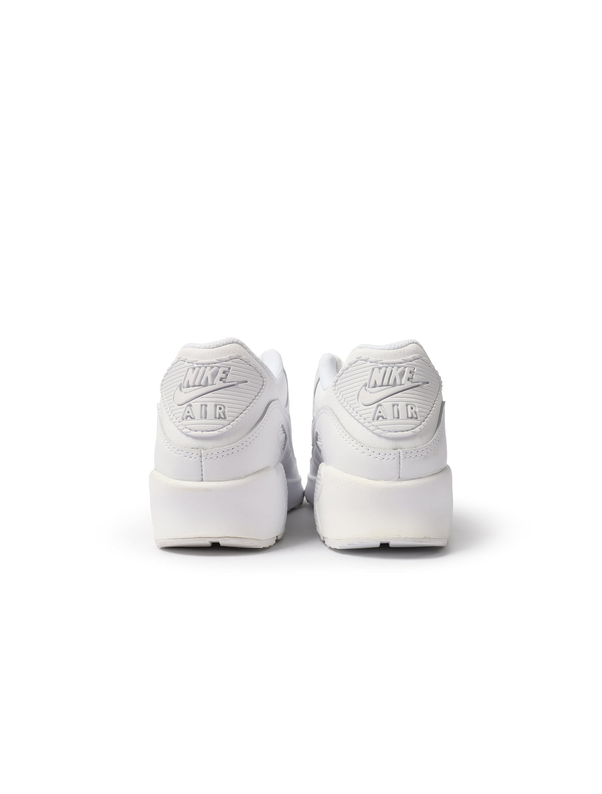 Nike Big Kids Airmax 90 LTR - White/White