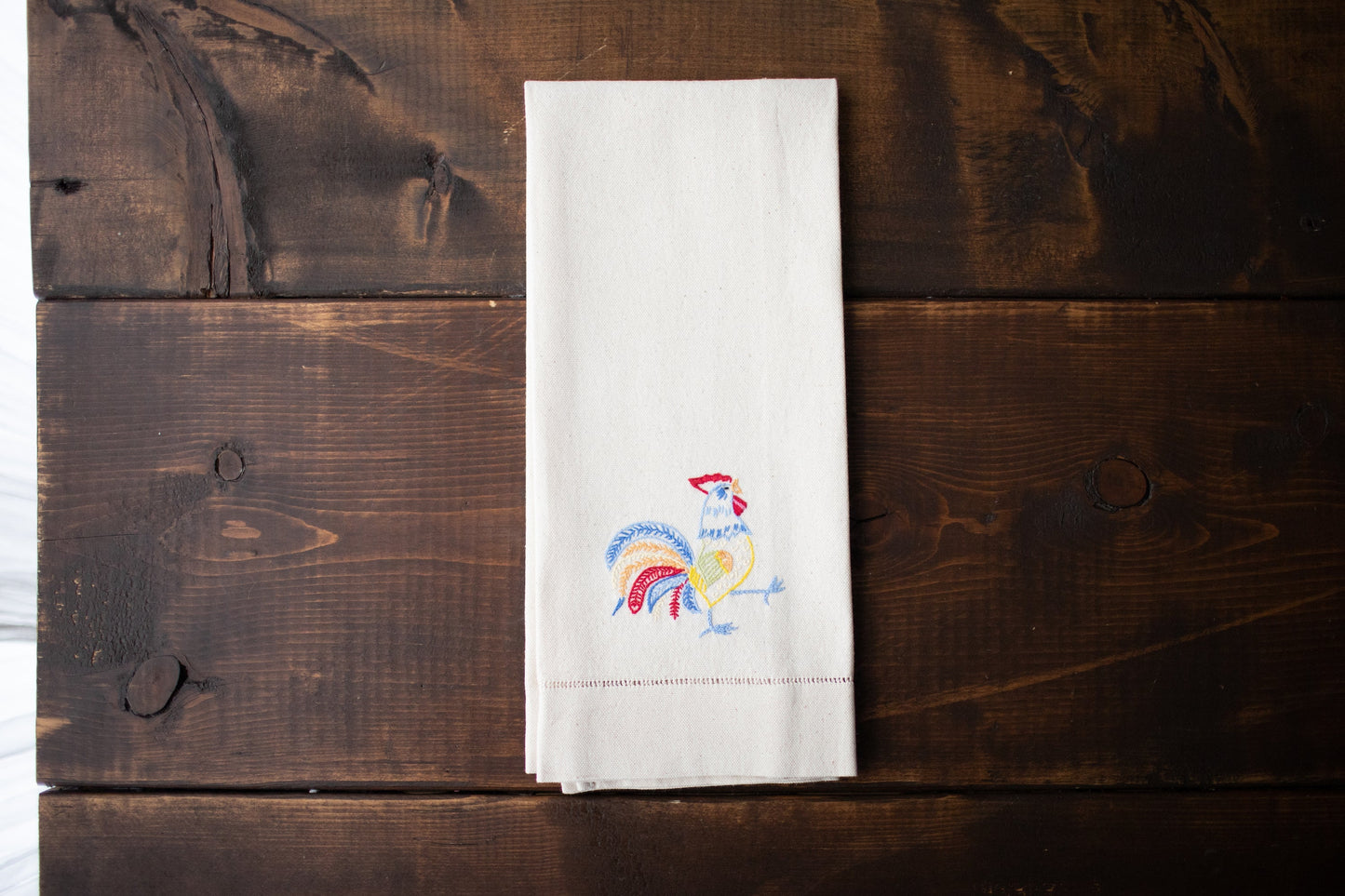Rooster Tea Towel