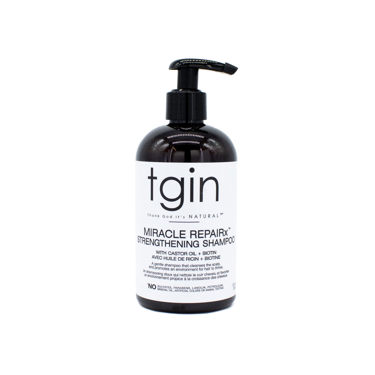 tgin Miracle RepairX Strengthening Shampoo 13oz - New
