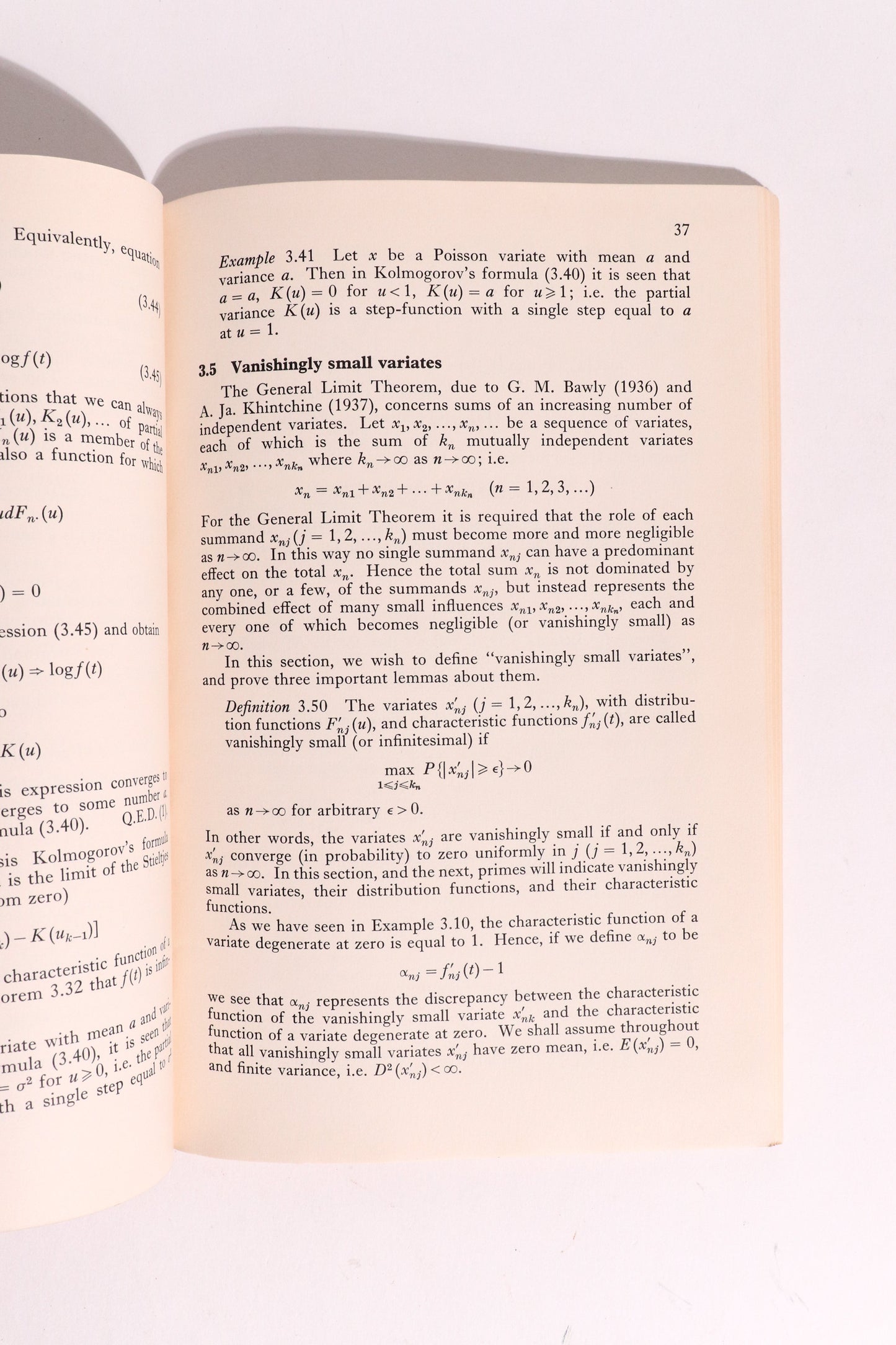 An Introduction to Infinitely Many Variates — Enders A. Robinson
