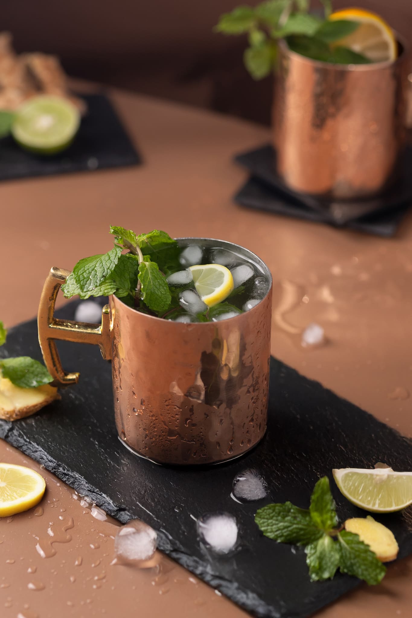 Copper Moscow Mule Mugs (Set of 2 in gift box)