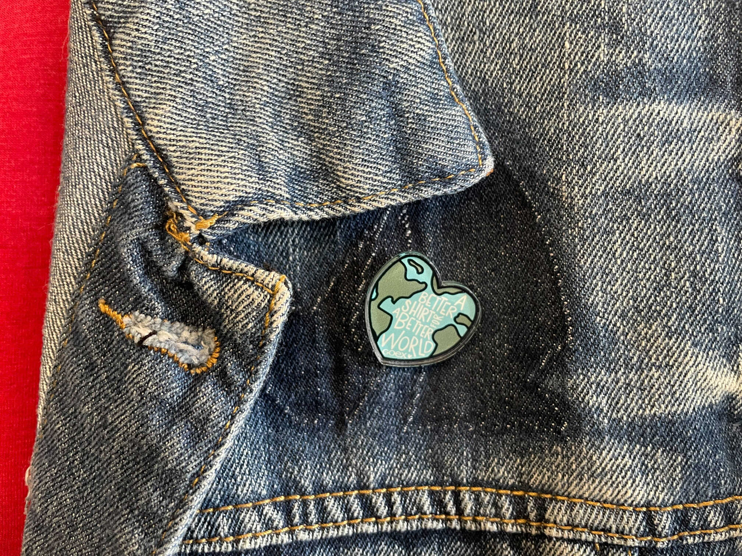 Fair Trade World Pin