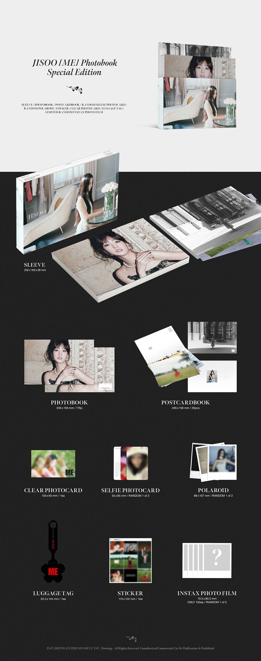 BLACKPINK Jisoo Special Edition Photobook - Me