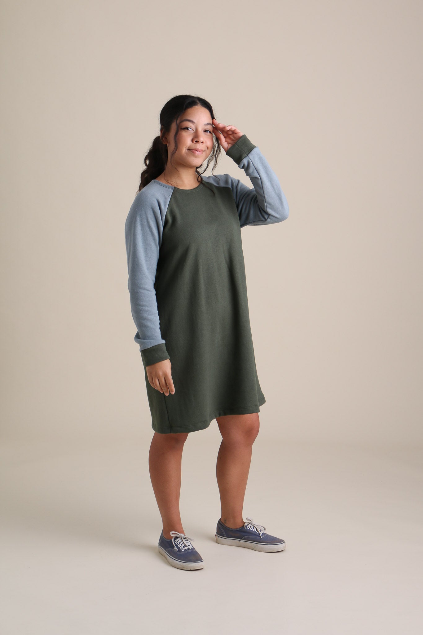 Cabin Dress in Balsam