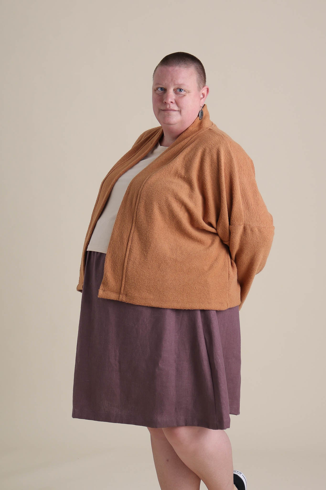 Drifter Cardigan in Honey