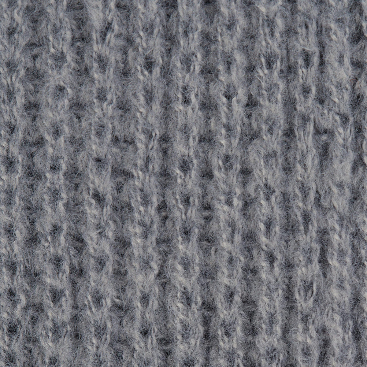 Kenzie Gray Knit Scarf | Mens / Unisex Winter Chunky Knitted Neck Wrap | 59" x 10"
