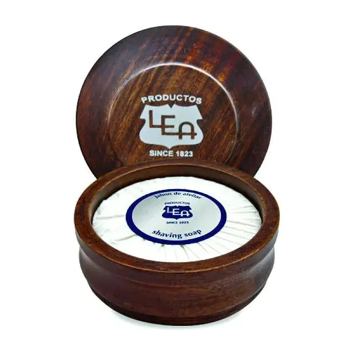 LEA Classic Shaving Soap Sensitive Skin In Wooden Bowl 3.5 oz