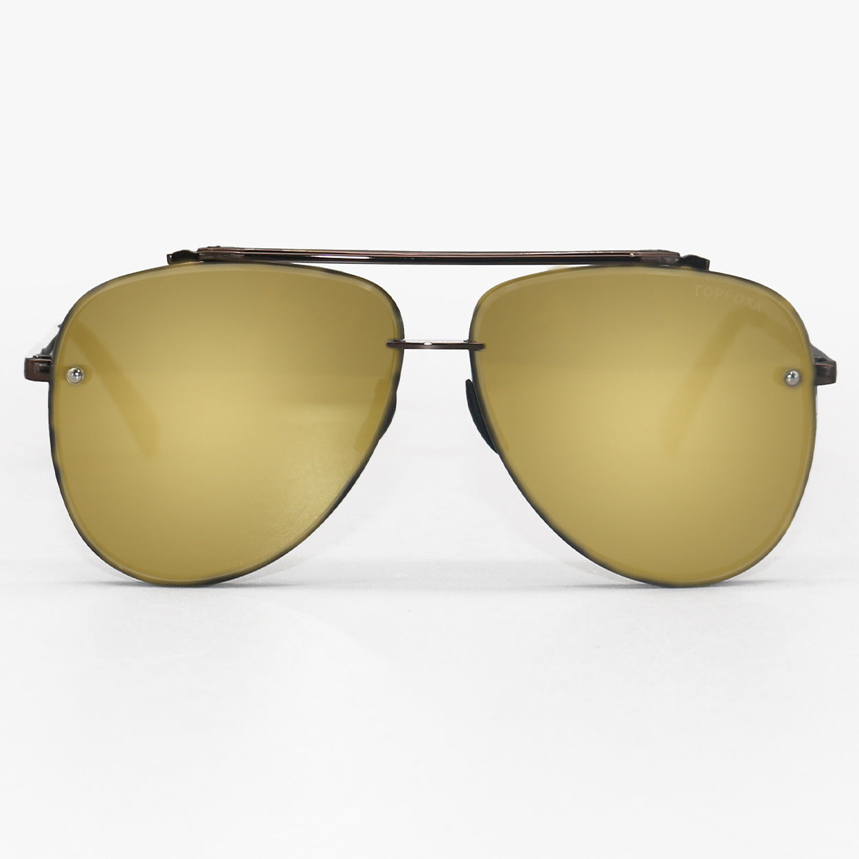 Luna - Tangle Free - Copper Aviator Sunglasses