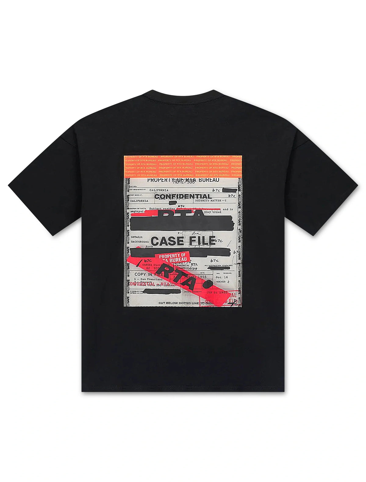 RTA Colin Oversized Tee - Black