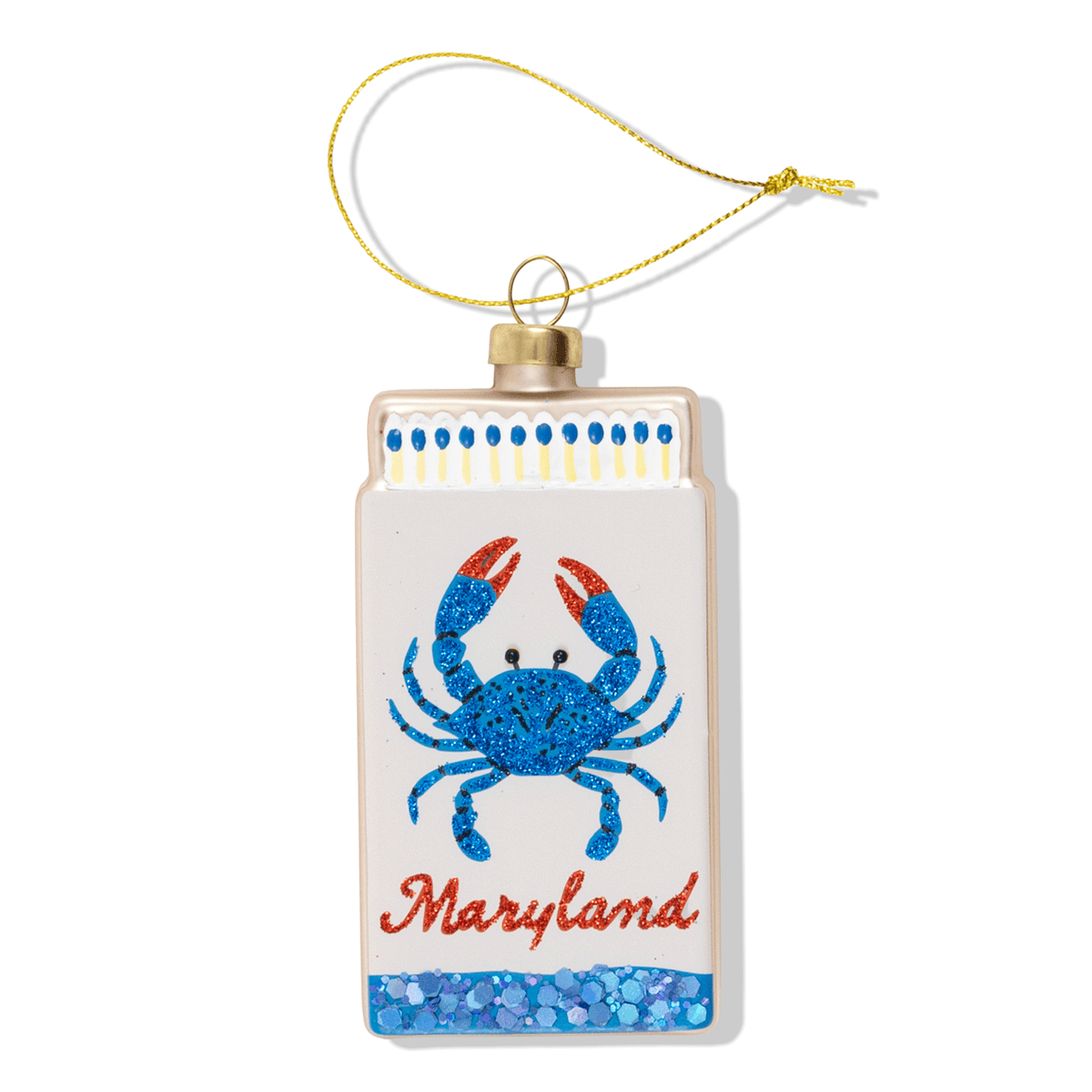 Maryland Matchbook Ornament