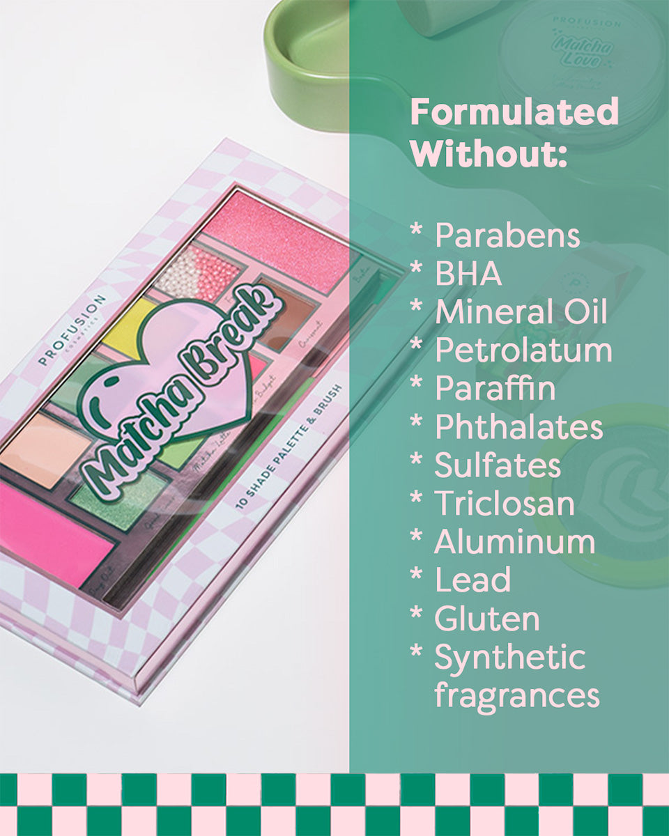 Matcha Break 10 Shade Palette & Brush - Osadia Concept Store