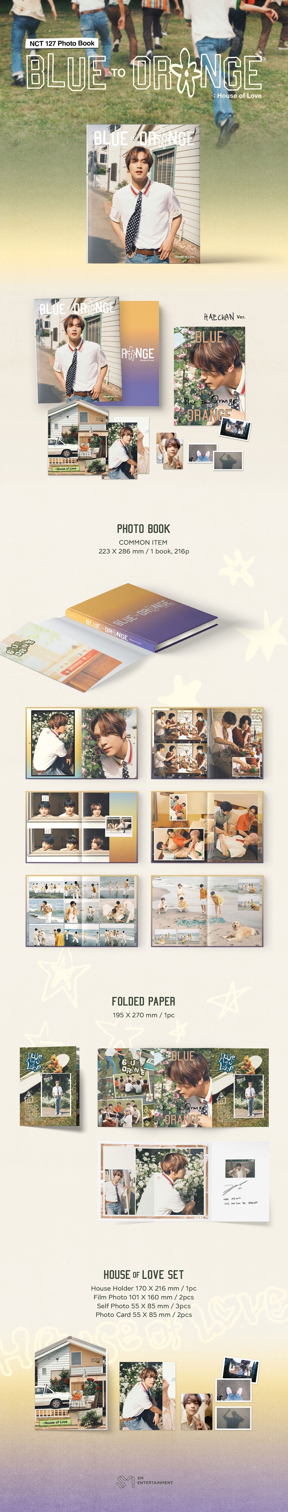 NCT127 - Blue To Orange House Of Love Photobook