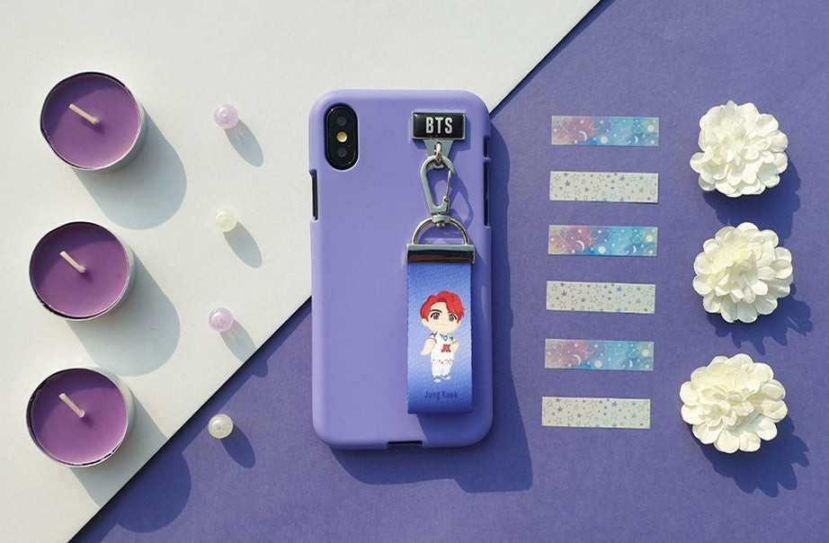 Official BTS Character - Phone Finger Strap