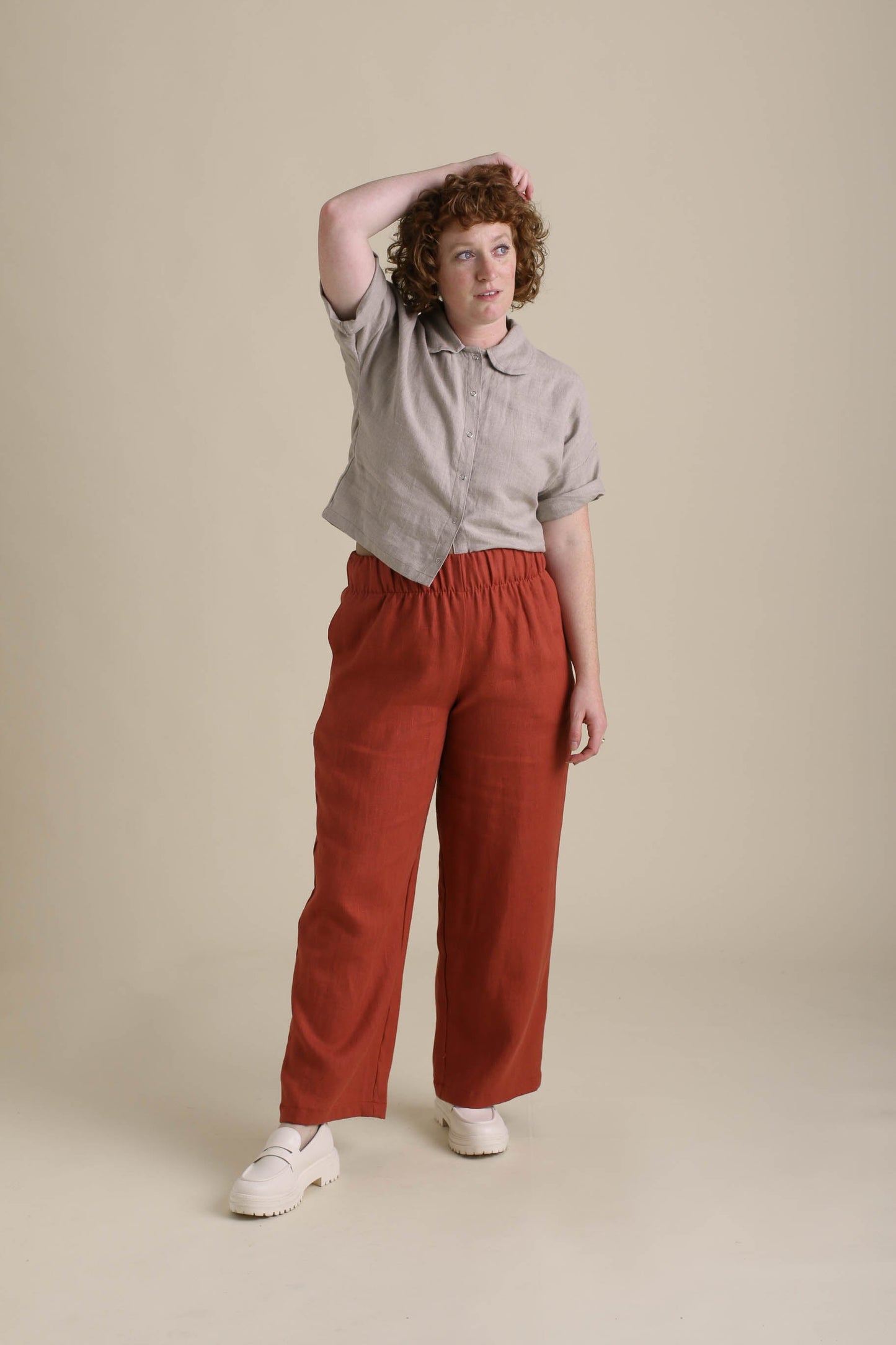 Sunset Pants in Paprika