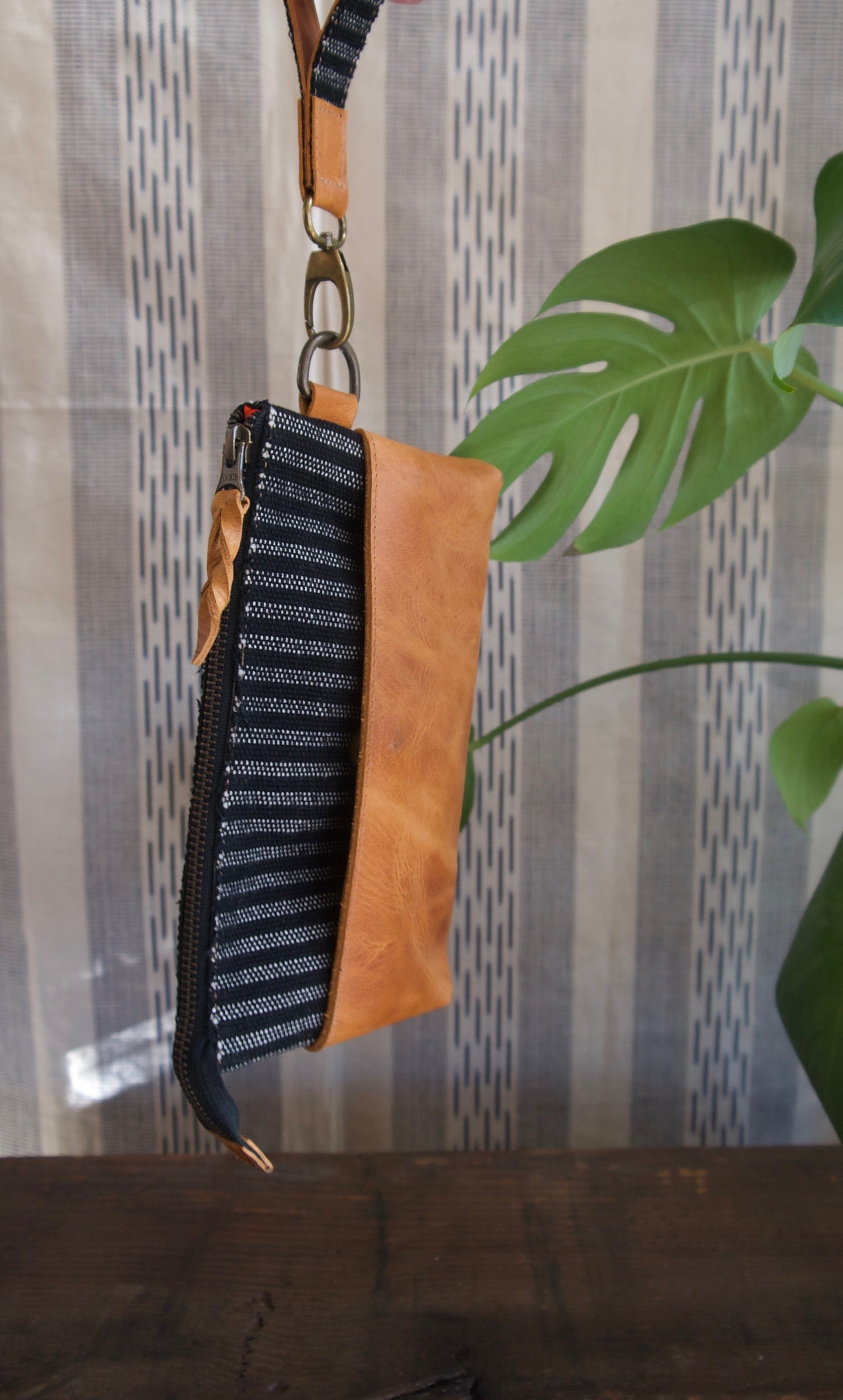 Small Clutch - Tan and Earth