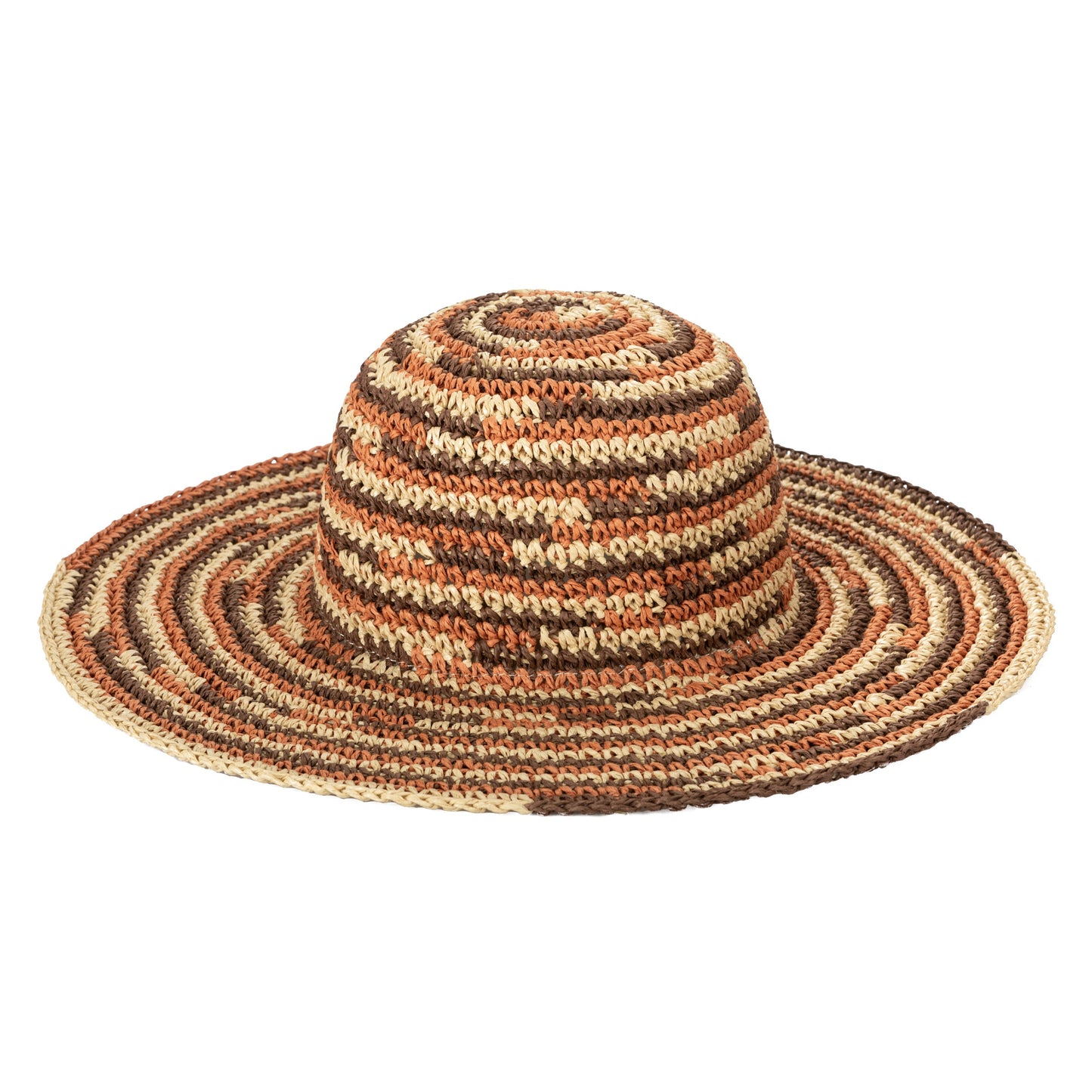 Women's Paper Crochet Space Dye Sun Hat (PBM3021)