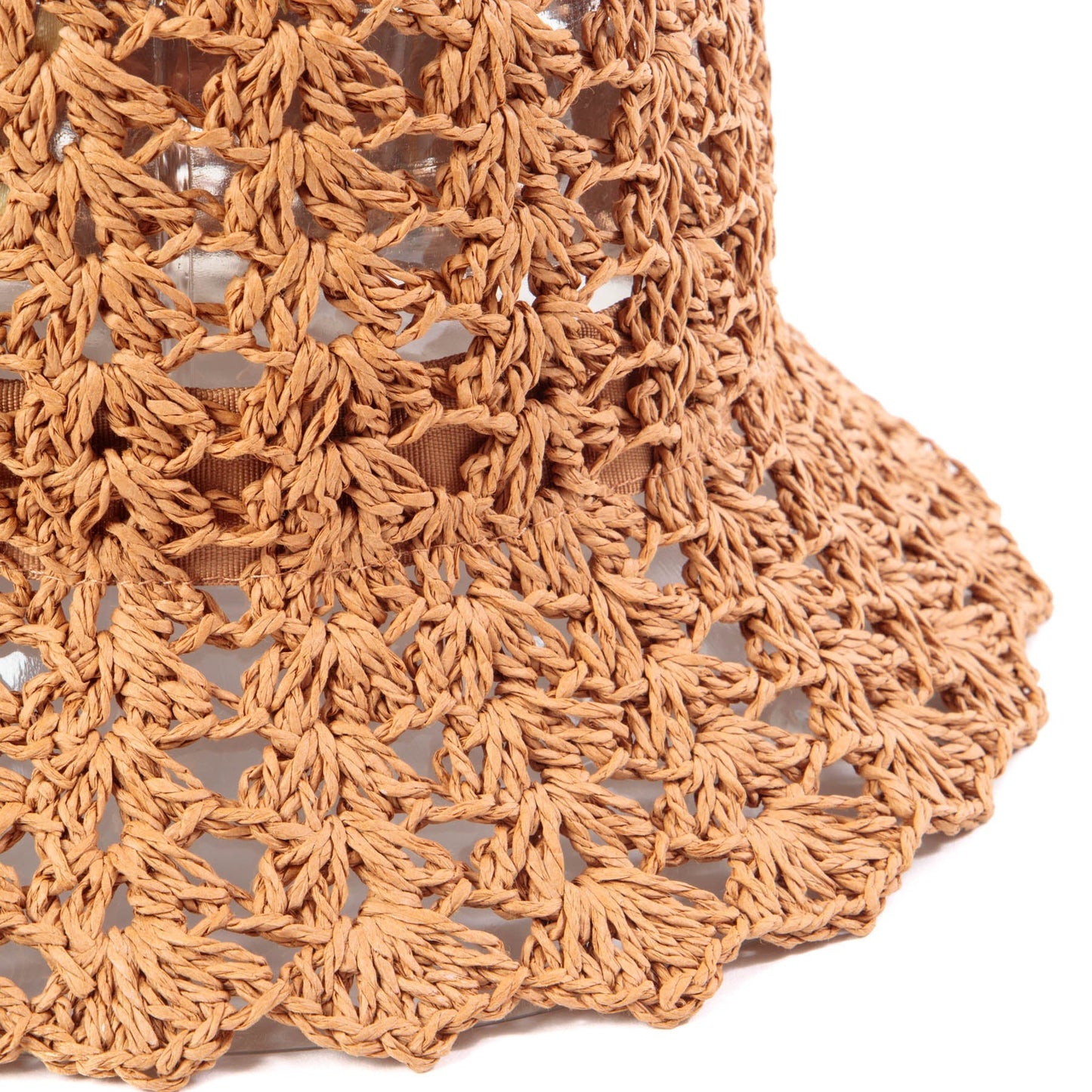 Sofia - Open Crochet Bucket Hat