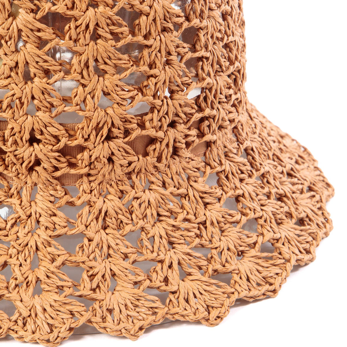 Sofia - Open Crochet Bucket Hat