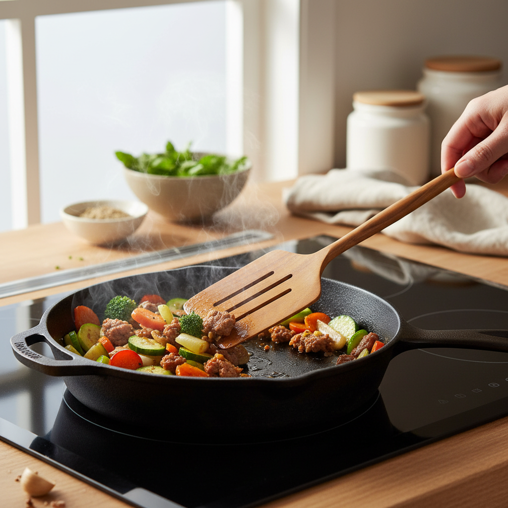 Teak Wooden Spatula