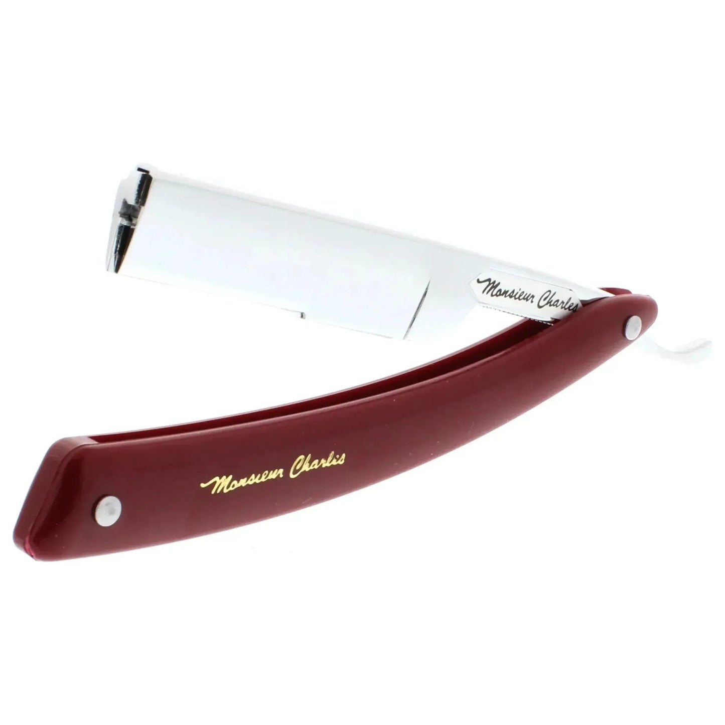 Personna Monsieur Charles Platinum Double Edge Shaving Straight Razor 800