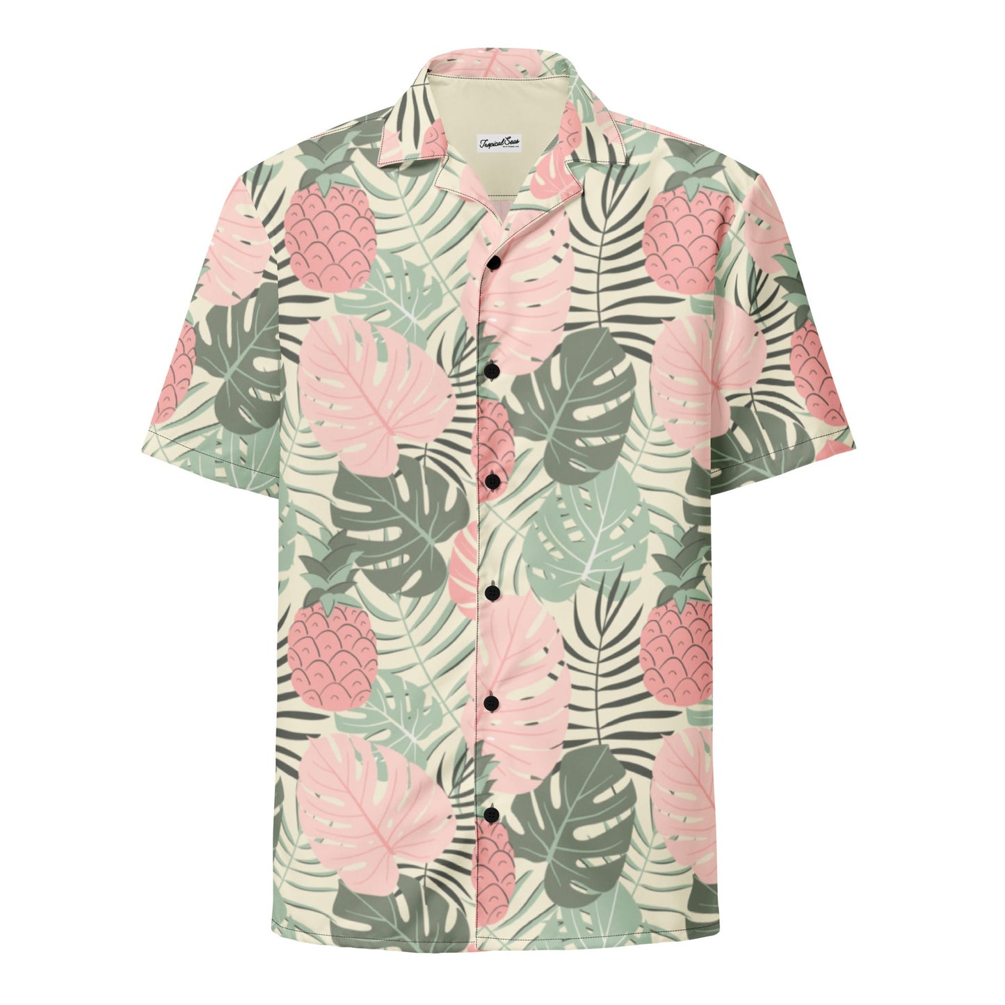 Pineapple Paradise Button Down Hawaiian Shirt