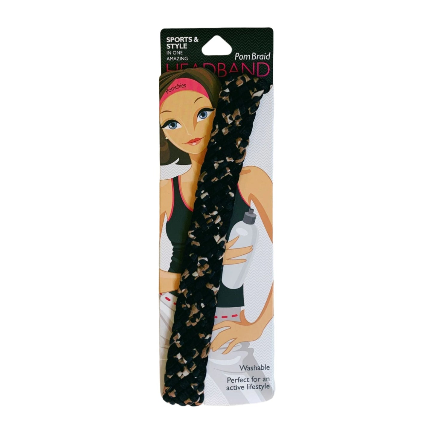 Stretchy Braid and Knotted Headbands | Nylon Hairband Hair Accessory | Workout Headband Packs and Singles