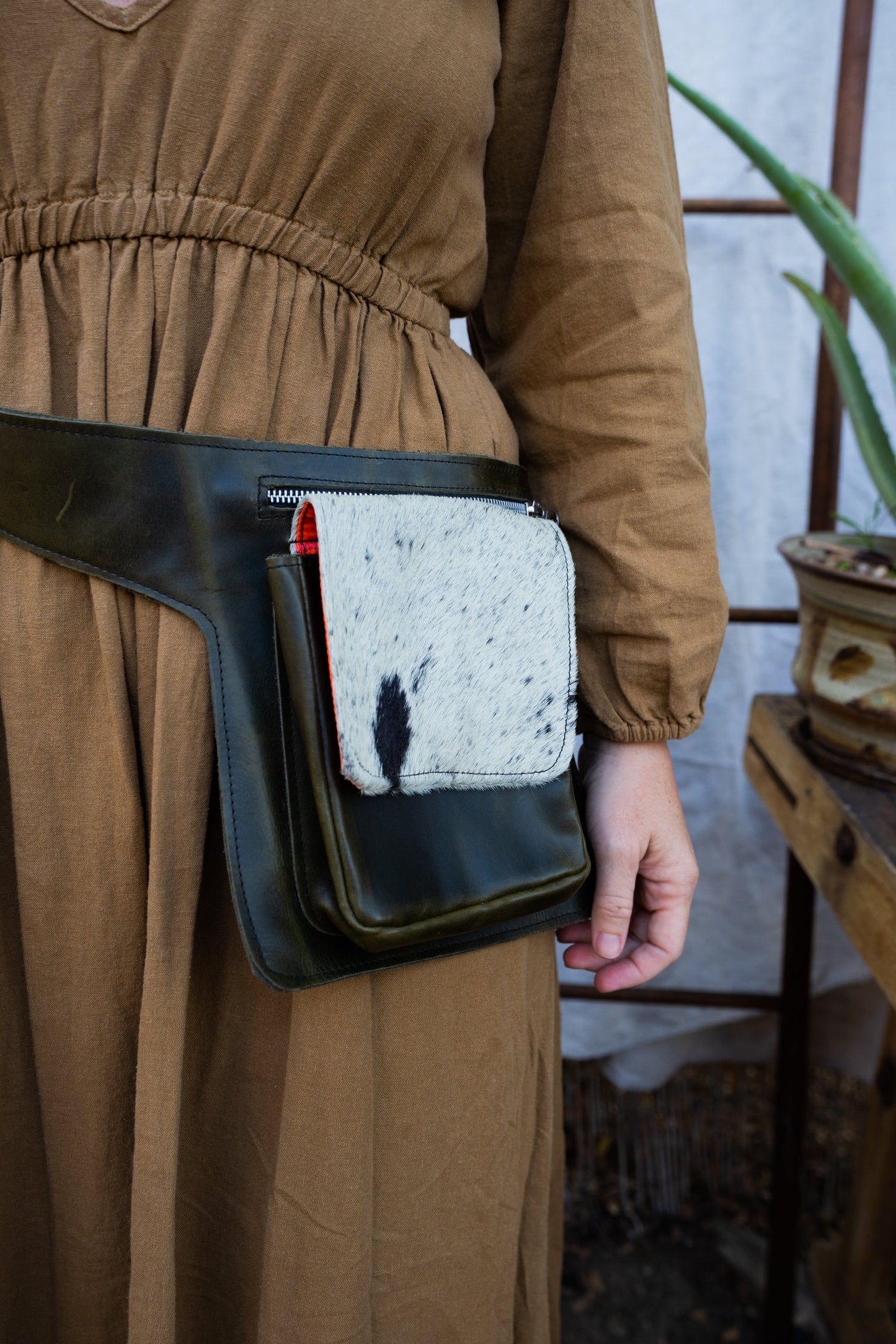 Awabal Hip Bag | Mono Construction - Black