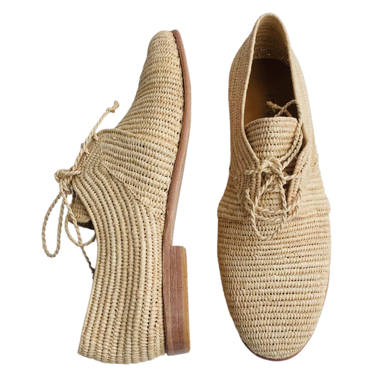 Women's Raffia Oxford (Natural)