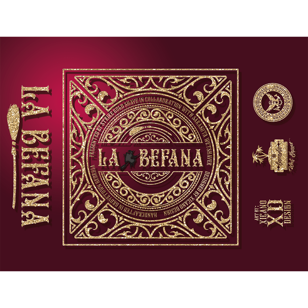 Strike Gold Shave La Befana Shaving Collection