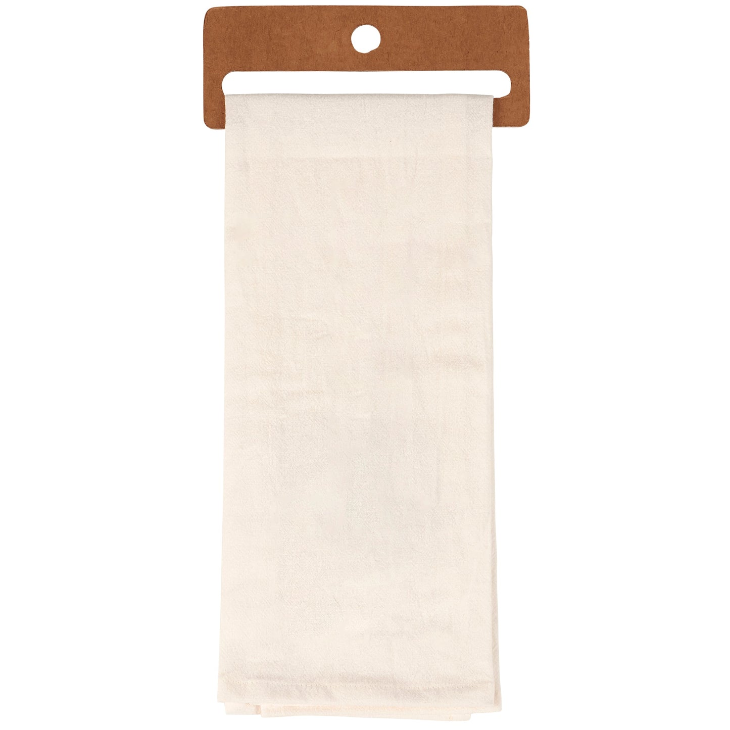 Scandi Style Folk Art "Be Filled With Wonder" Hand Illustrated Kitchen Towel | Hangable, Absorbent 100% Cotton Tea Towel or Dish Cloth