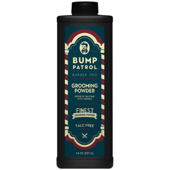 Bump Patrol Barber Pro Grooming Powder Talc Free 14oz