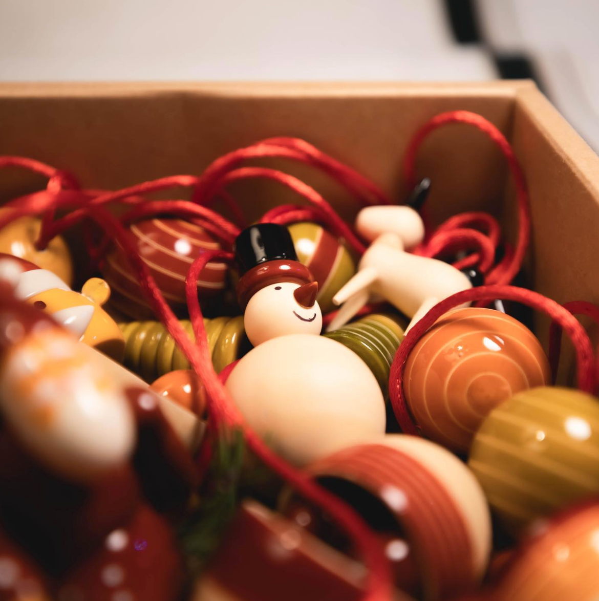 Etikoppaka Lacquer Ornament | Ball