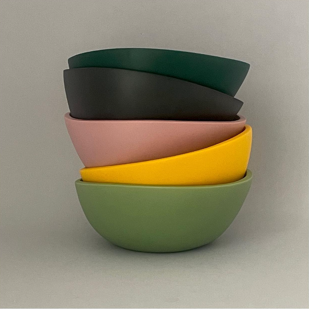 Atlawa Large Resin Bowl | Blush Pink