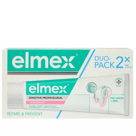 Elmex Sensitive Professional Repair & Prevent Gums Care 2 x 75ml