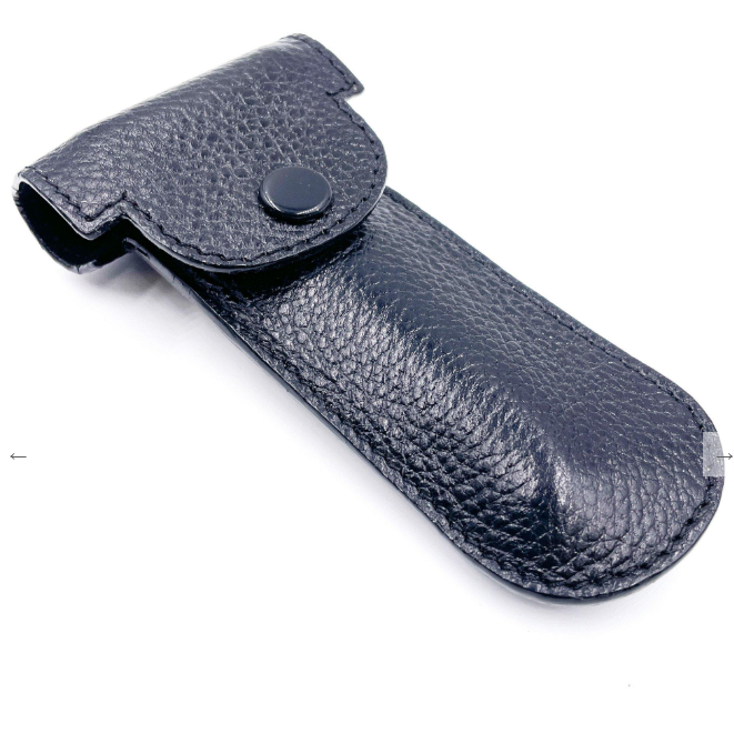 Parker LP1 Leather Safety Razor Travel Case