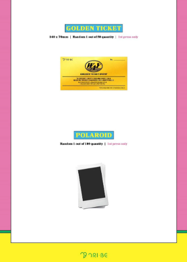 Tri.Be 2nd Mini Album - W.A.Y