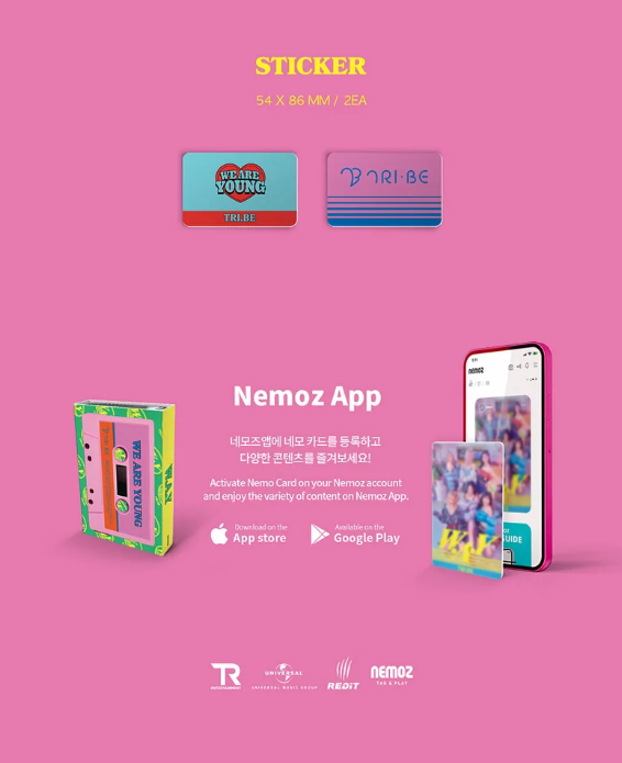 Tri.Be 2nd Mini Album - W.A.Y (Nemo Version)