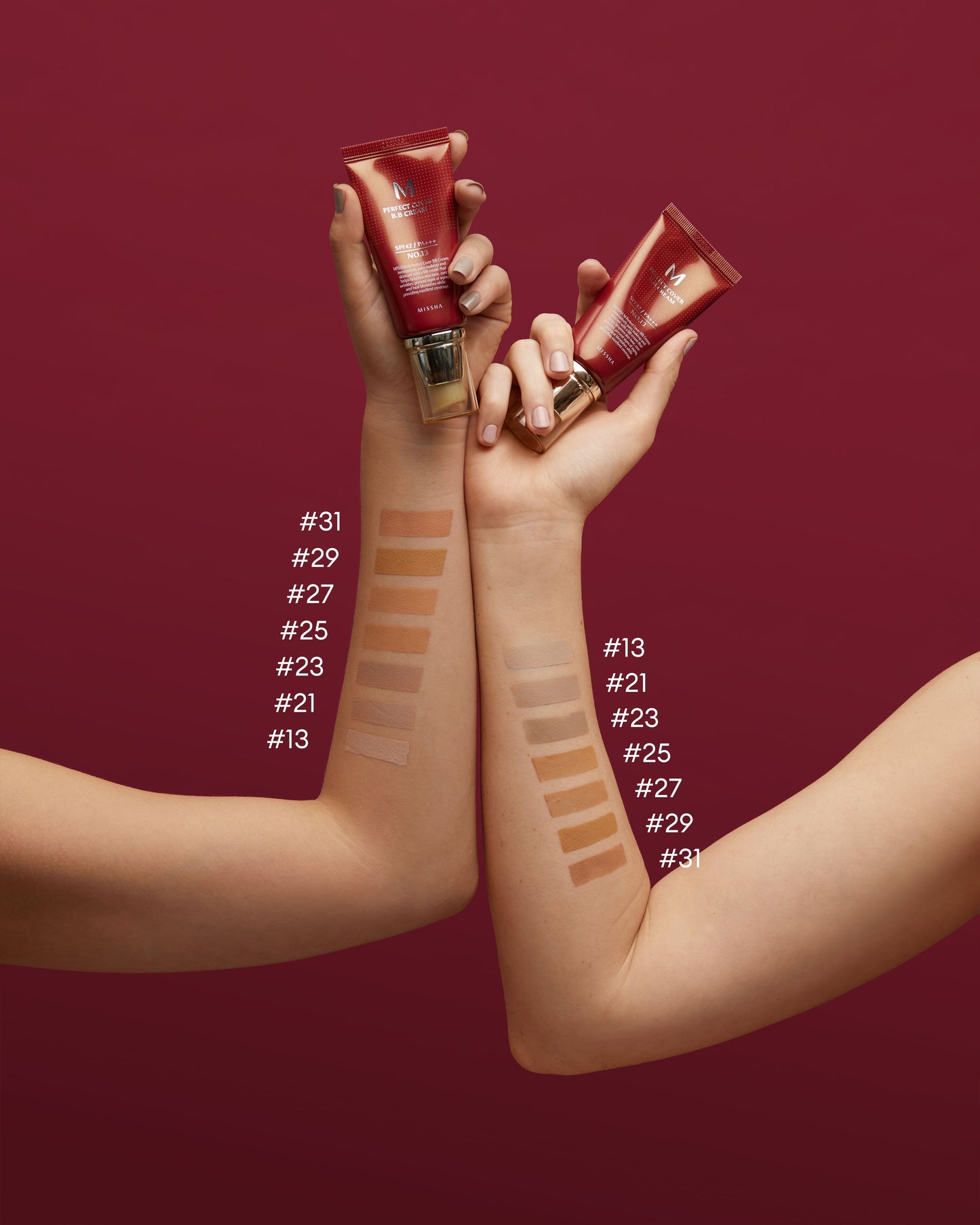 Missha M Perfect Cover BB Cream #21 Light Beige