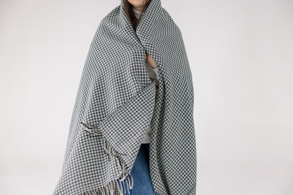 Sitota Handwoven Ethiopian Cotton Throw Blanket