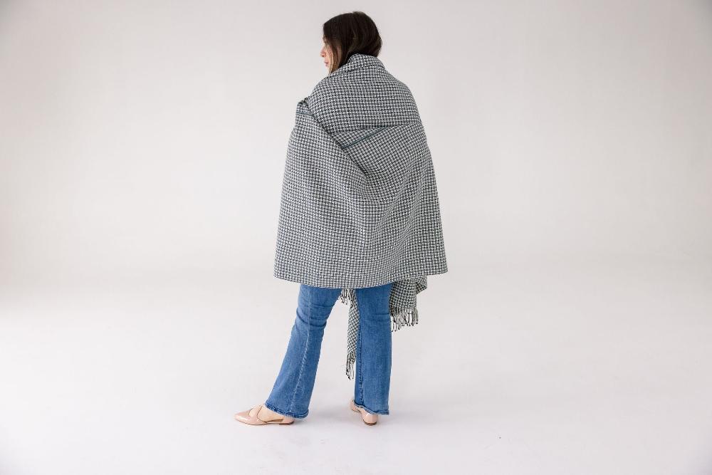Sitota Handwoven Ethiopian Cotton Throw Blanket