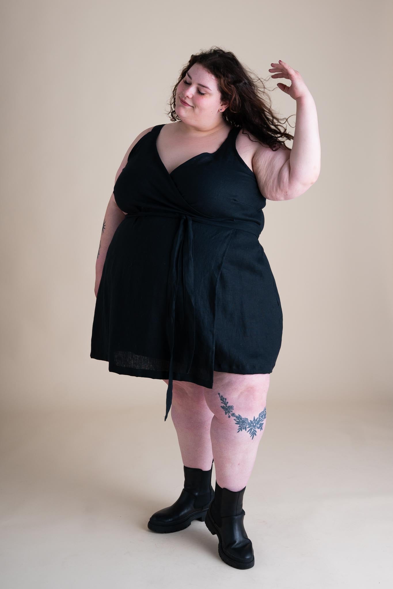 Soleil Dress in Black