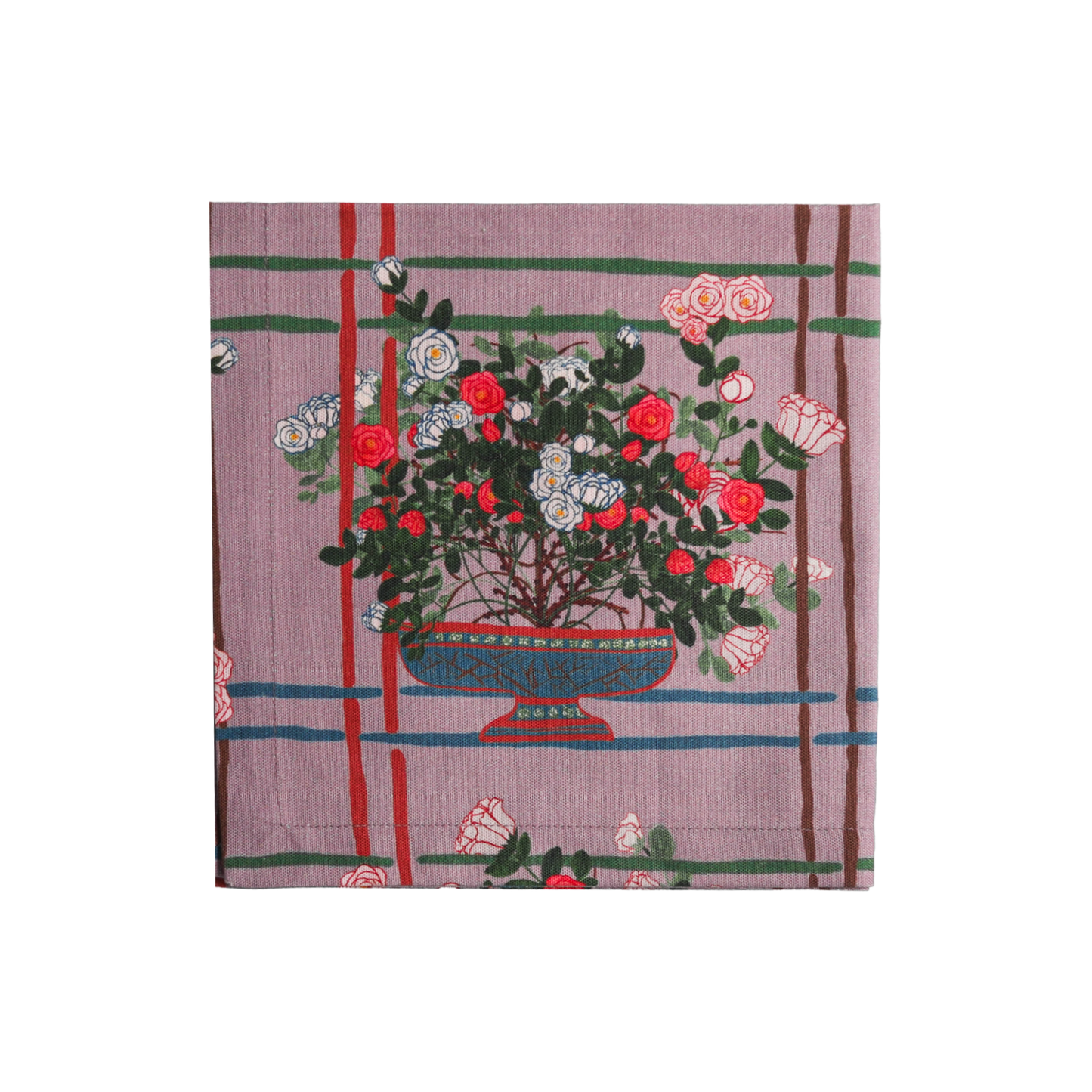 6 Napkins La Vie en Rose Offcut Version