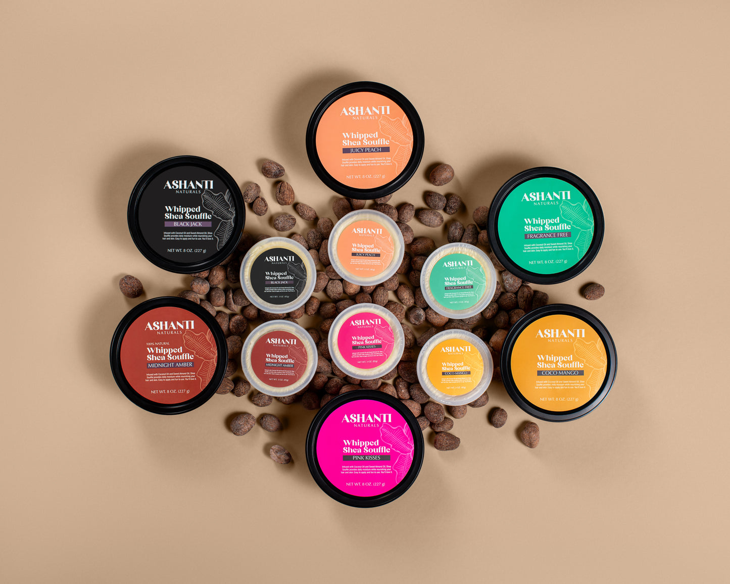 ASHANTI NATURALS Shea Souffle BlackJack - Osadia Concept Store