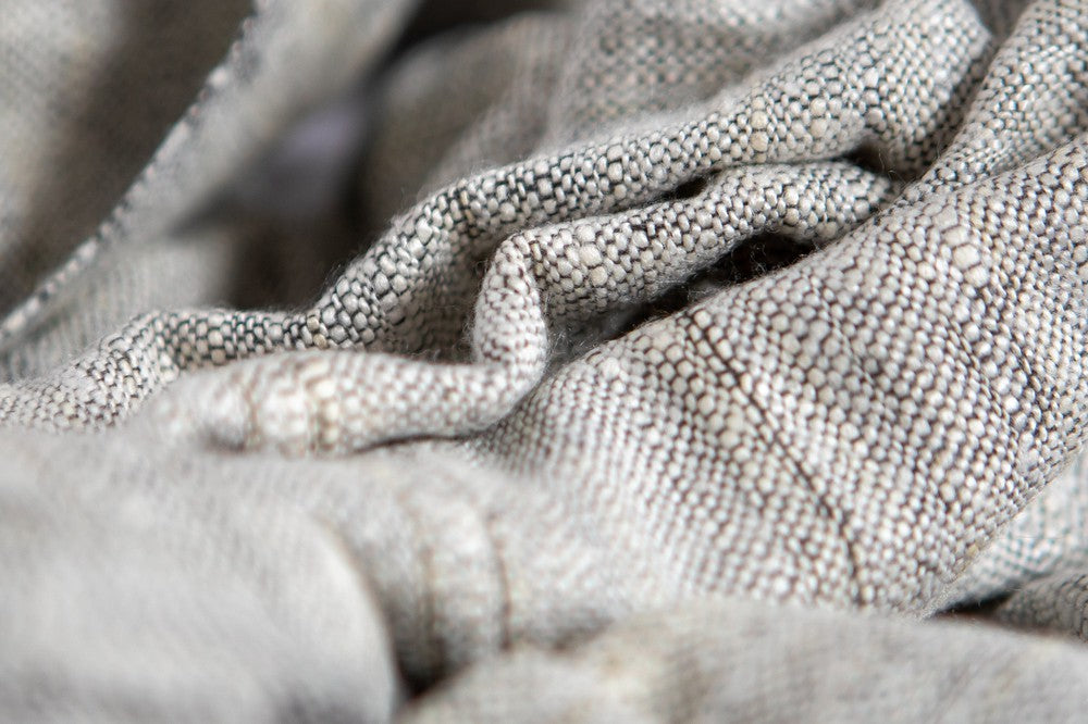 Stella Handwoven Ethiopian Silk and Cotton Shawl