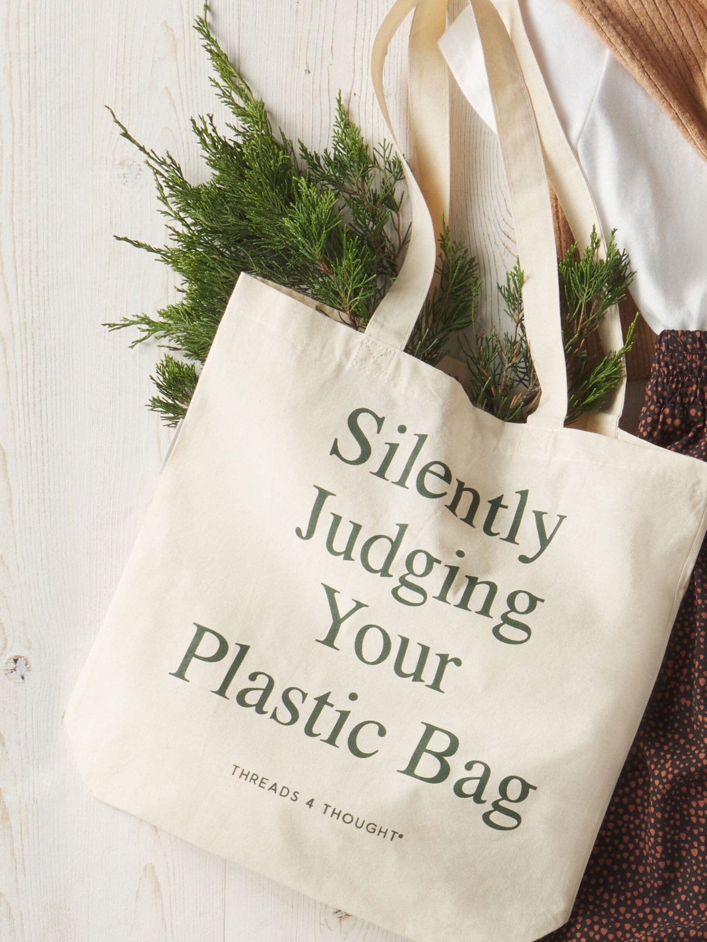 Silently Judging Tote